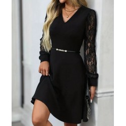 Разкроена вечерна рокля