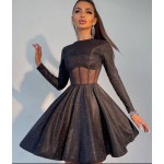 Вечерна разкроена рокля Вечерна разкроена рокля