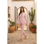 Дамски елегантен костюм с панталон