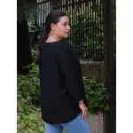 Черна дамска блузка