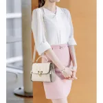 Малка дамска чанта 1272 White
