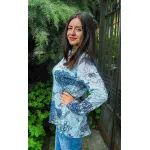 Блуза на цветя Блуза на цветя