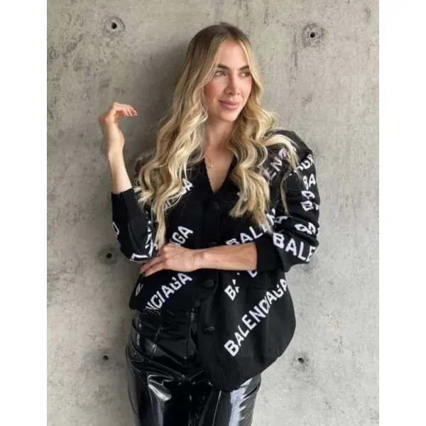 Черна жилетка Balenciaga Черна жилетка Balenciaga