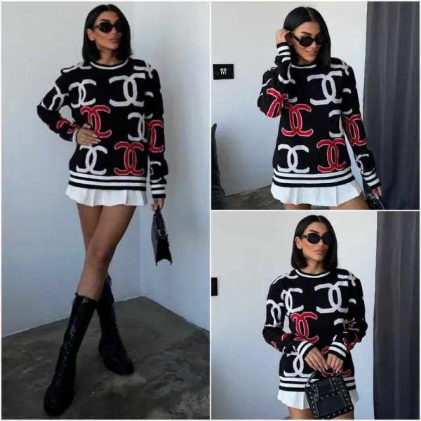 Пуловер на Chanel Пуловер на Chanel