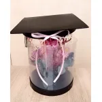 Букет в кутия за абитуриентка