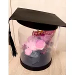 Букет в кутия за абитуриентка