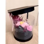 Букет в кутия за абитуриентка