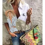 Модерна риза на Calvin Klein Модерна риза на Calvin Klein