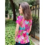 Лятна блуза с къс ръкав Мари Лятна блуза с къс ръкав Мари