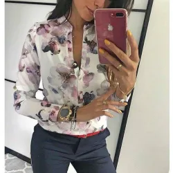 Блуза на цветя JULIA