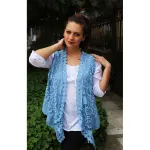 Дамски комплект блуза с елек