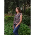 Блузка на цветя Жанет Блузка на цветя Жанет