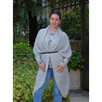 Дамска асиметрична жилетка Дамска асиметрична жилетка