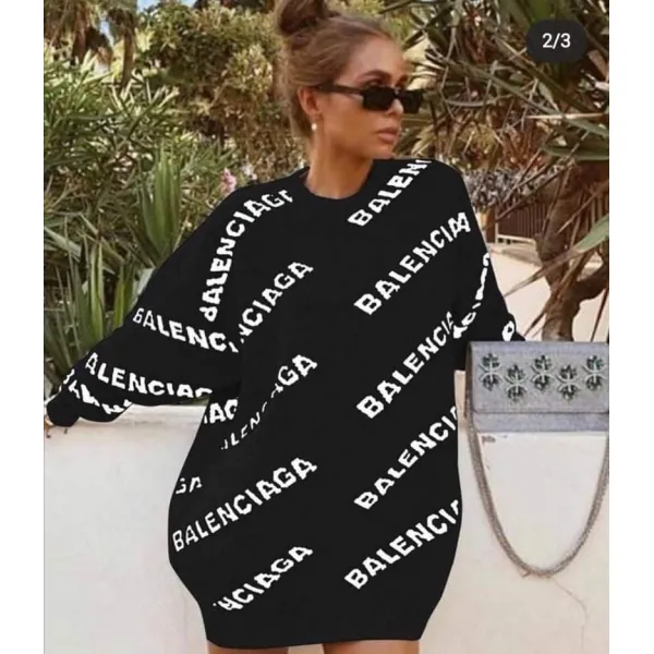 Плетен блузон Balenciaga Плетен блузон Balenciaga