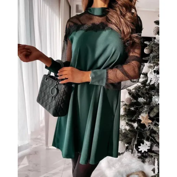 Тъмнозелена официална рокля Тъмнозелена официална рокля