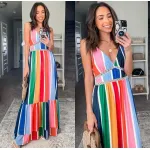 Лятна рокля с презрамки