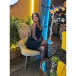 Официална рокля с ръкав от мрежа Официална рокля с ръкав от мрежа