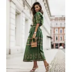 Лятна рокля с етно мотиви Лятна рокля с етно мотиви