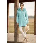 Кашмирени жилетки с качулка