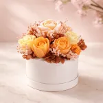 Букет от свещи в кутия