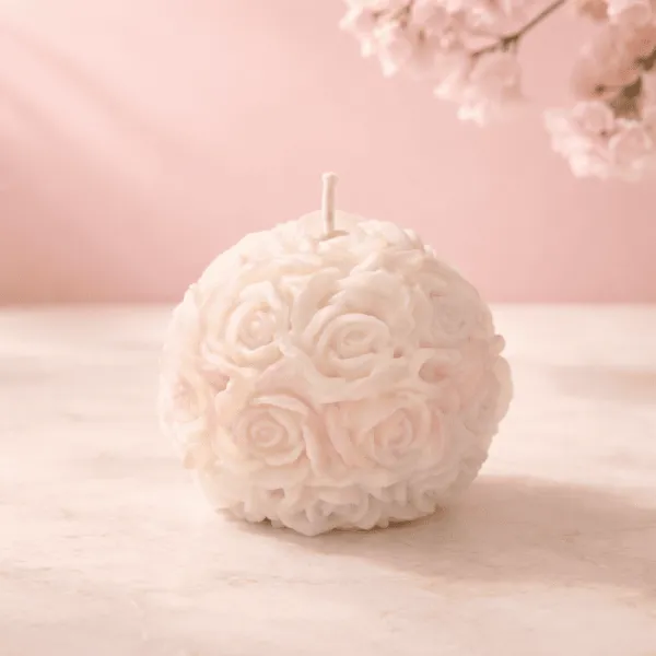 Свещ топка от рози