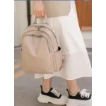 Бежова дамска раница Malvina